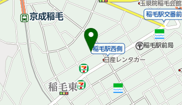 粕谷鍼灸院の地図画像