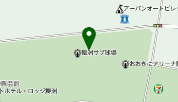 オセアンバファローズスタジアム舞洲の地図画像