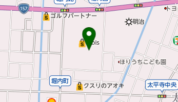 ヤングドライ アルビス明倫通り店の地図画像
