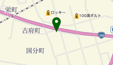 ヤングドライ 七尾古府店の地図画像