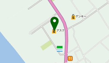 ヤングドライ アスク店の地図画像