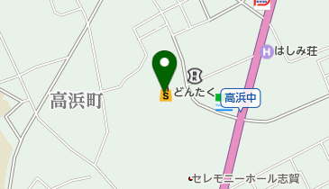 ヤングドライ どんたく高浜店の地図画像