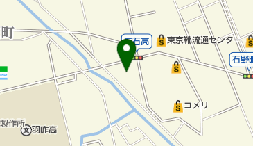 ヤングドライ バロー羽咋店の地図画像