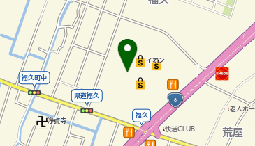 ヤングドライ イオン金沢店の地図画像