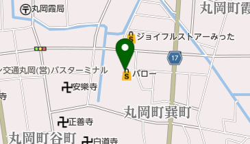 ヤングドライ バロー丸岡店の地図画像