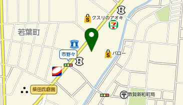 ヤングドライ バロー敦賀店の地図画像