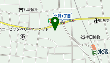 ヤングドライ 鯖江北野店の地図画像