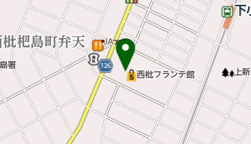 ヤングドライ 西枇フランテ館店の地図画像