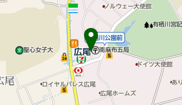 THE 100STORES(ザ ワンハンドレッドストアー) 広尾店の地図画像