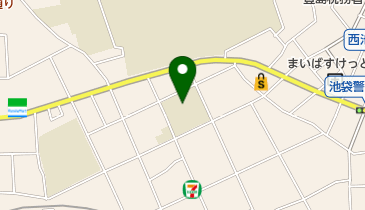 豊島区子どもスキップ 池袋第三の地図画像