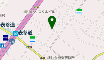 青山Qinowa(キノワ)の地図画像