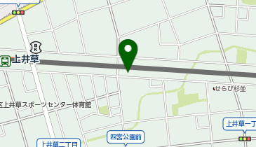 肉のハナマサ 上井草店の地図画像