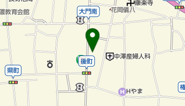 表参道まちの駅の地図画像