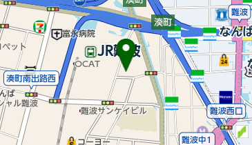 バンドスタジオ ベースオントップ なんば店の地図画像