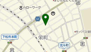 割烹こうもり お食事処花水木の地図画像