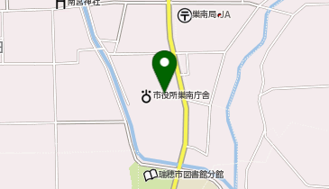 瑞穂市役所巣南庁舎の地図画像