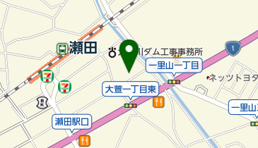 お好み焼き まるんの地図画像