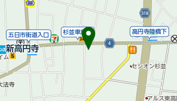 ベーカリー兎座Lepus(レプス)の地図画像