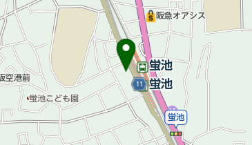 豊中市パスポートセンターの地図画像