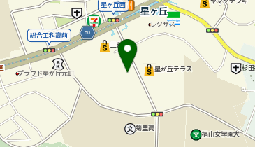 株式会社白洋舎 星が丘テラス店の地図画像