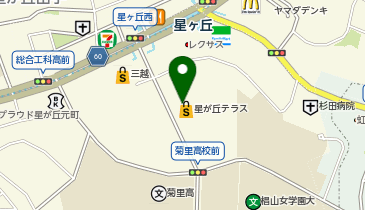 クラフトハウスジジ 星が丘テラス店の地図画像