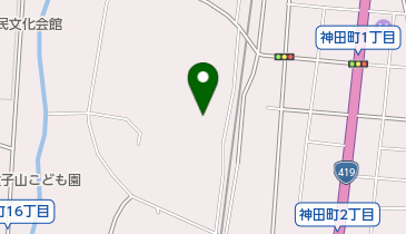 豊田市美術館 童子苑の地図画像