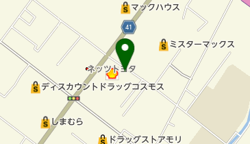 ヘアーサロン なかぞのの地図画像