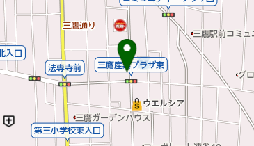 アートフレーミングアイガの地図画像