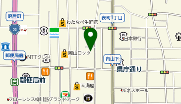 バックの専門店BOX(ボックス)の地図画像