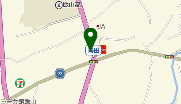 林屋 飯山店の地図画像