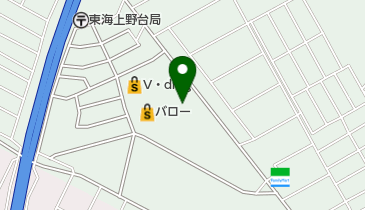 ブルースカイランドリー バロー上野台店の地図画像