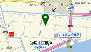 日本茶スタンドの地図画像