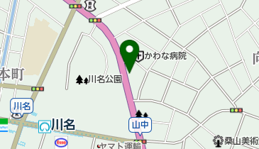 バナナ焼きのパピリカの地図画像