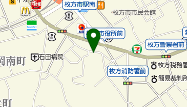 和菜 おか蔵の地図画像