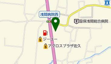 天丼てんや 佐久平店の地図画像