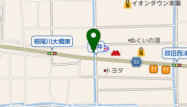 BLANCO tres(ブランコ トレス) 本巣店の地図画像