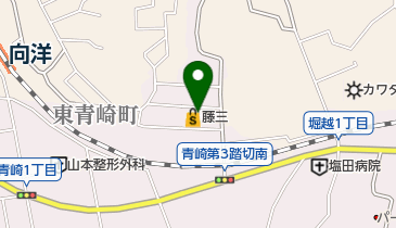 小柴クリーニング 藤三向洋店の地図画像