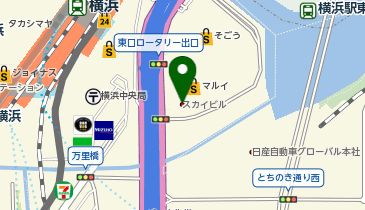 ベルリッツ 横浜ランゲージセンターの地図画像