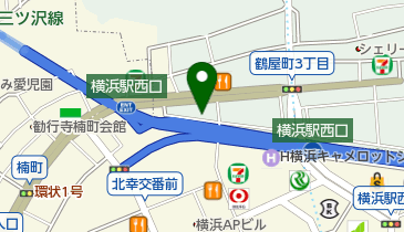 MLS(モデルランゲージスタジオ) 横浜スタジオの地図画像