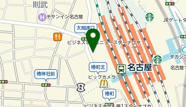 双葉 名駅エスカ地下街店の地図画像