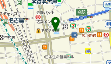 学校法人・専門学校名古屋モード学園 総合校舎モード学園スパイラルタワーズの地図画像