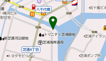 JCQバイリンガル幼児園 芝浦キャンパスの地図画像