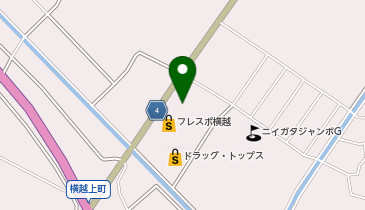 カットファクトリー 横越店の地図画像