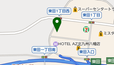 JCOM(ジェイコム) 北九州局の地図画像