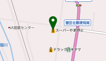四郷ショッピングセンターの地図画像