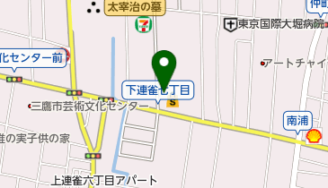 ヘアーサロン サカモトの地図画像