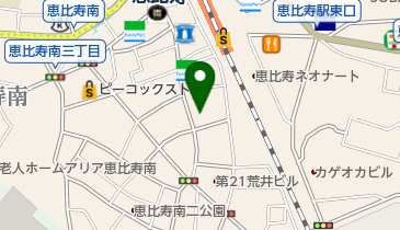 ウィズダムアカデミー 恵比寿校の地図画像