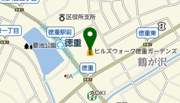 ハートアップ ヒルズウォーク徳重ガーデンズ店の地図画像