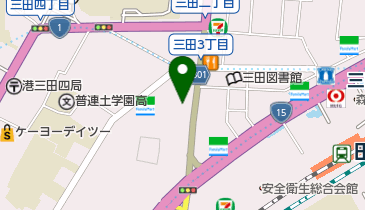 きっず&ふぁみりーカイロプラクティック三田の地図画像