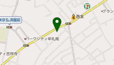 三鷹市牟礼コミュニティセンターの地図画像